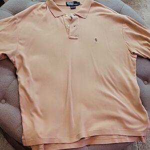 Ralph Lauren Men's Polo Shirt - Light Tan